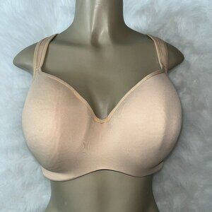 LANE BRYANT CACIQUE SMOOTH LIGHTLY LINED BALCONETTE BRA SZ 44D